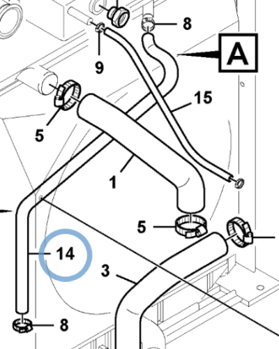 14880434 HOSE 14880434 HOSE