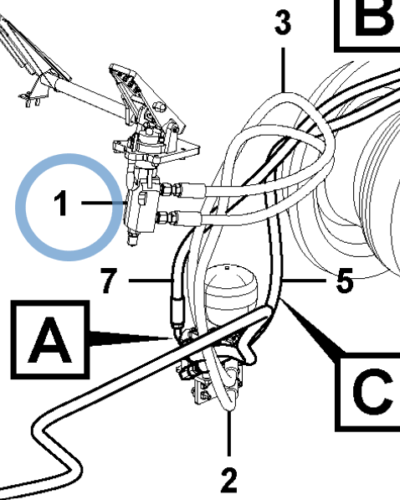 15045692 FOOTBRAKE VALVE 15045692 FOOTBRAKE VALVE