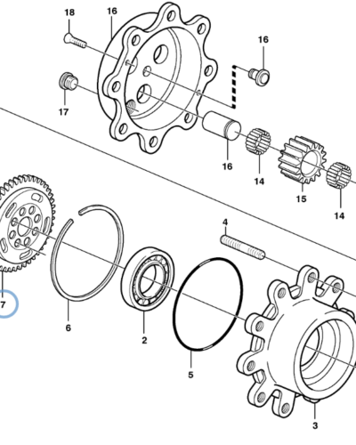 11716726 DRIVE GEAR 11716726 DRIVE GEAR