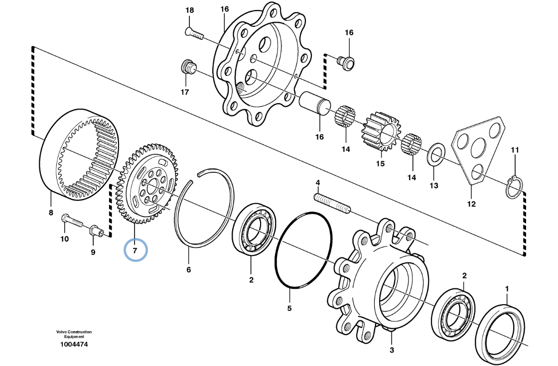 11716726 DRIVE GEAR - Strong Machines