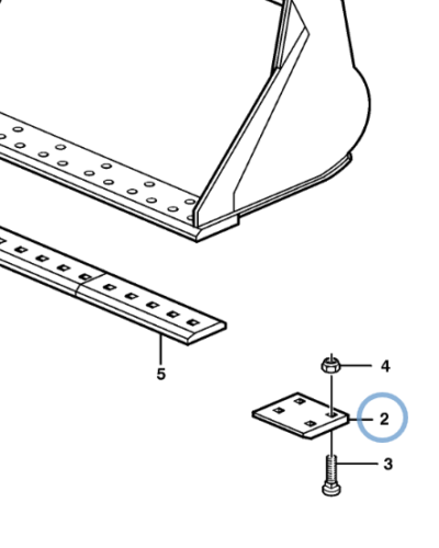11142033 WEAR PLATE 11142033 WEAR PLATE