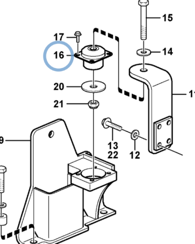 12738116 VIBRATION DAMPER 12738116 VIBRATION DAMPER