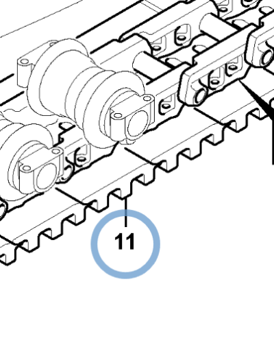 14532341 TRACK SHOE 14532341 TRACK SHOE