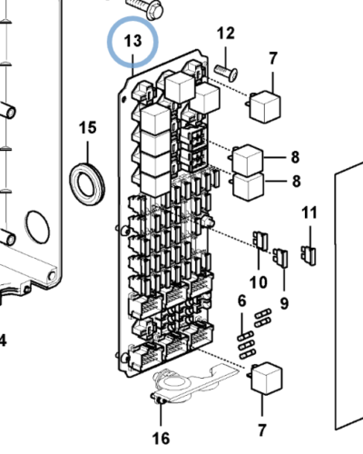 14683226 PRINTED CIRCUIT BOARD 14683226 PRINTED CIRCUIT BOARD