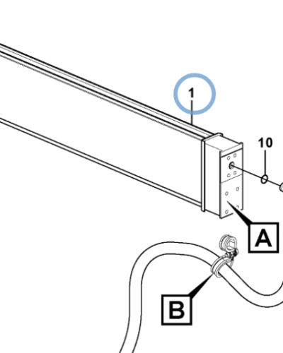 11110389 HYDRAULIC OIL COOLER 11110389 HYDRAULIC OIL COOLER
