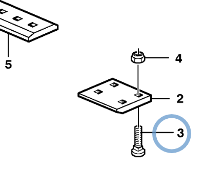 11142572 SQUARE NECK SCREW 11142572 SQUARE NECK SCREW