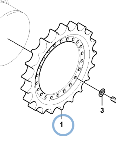 14532385 SPROCKET 14532385 SPROCKET