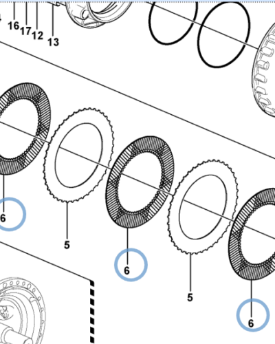 11143290 FRICTION DISC 11143290 FRICTION DISC