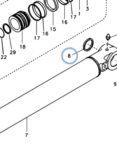 14560205 LINK BEARING SEAL 14560205 LINK BEARING SEAL