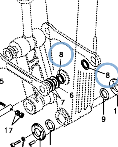 14560206 LINK BEARING SEAL 14560206 LINK BEARING SEAL
