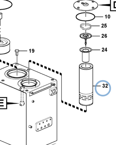 14688861 AIR DRYER FILTER 14688861 AIR DRYER FILTER
