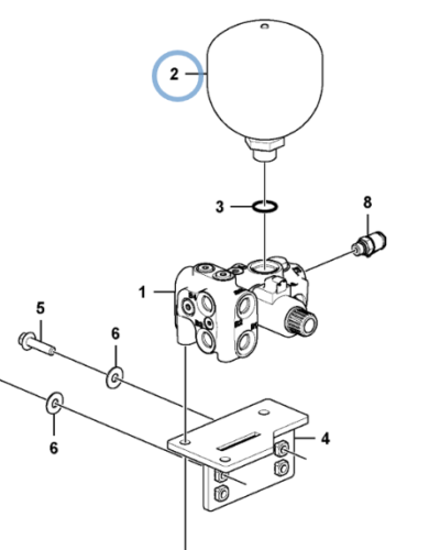 15054447 ACCUMULATOR 15054447 ACCUMULATOR