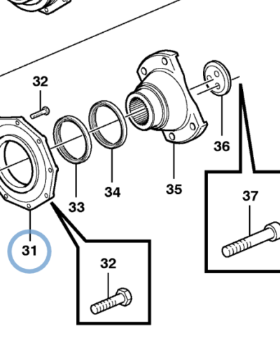 11144102 BEARING COVER 11144102 BEARING COVER