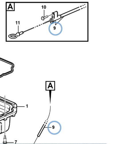 11423483 OIL DIPSTICK 11423483 OIL DIPSTICK