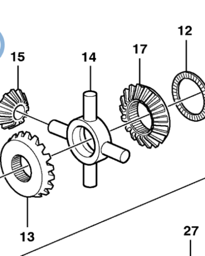 11144131 THRUST WASHER 11144131 THRUST WASHER