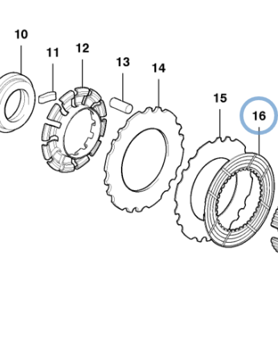 12743074 FRICTION DISC 12743074 FRICTION DISC