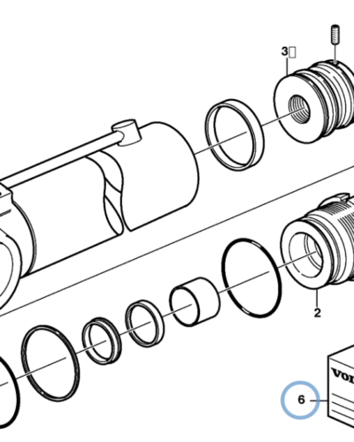 11709632 SEALING KIT STABILIZER CYLINDER 11709632 SEALING KIT STABILIZER CYLINDER