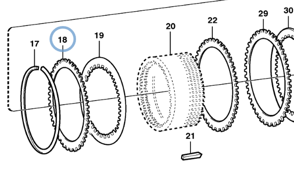 15067337 FRICTION DISC 15067337 FRICTION DISC