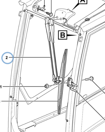 11205832 WINDSHIELD WIPER ARM 11205832 WINDSHIELD WIPER ARM