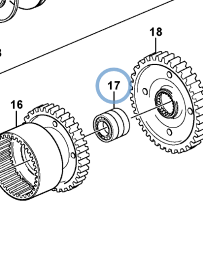 15000733 ROLLER BEARING 15000733 ROLLER BEARING