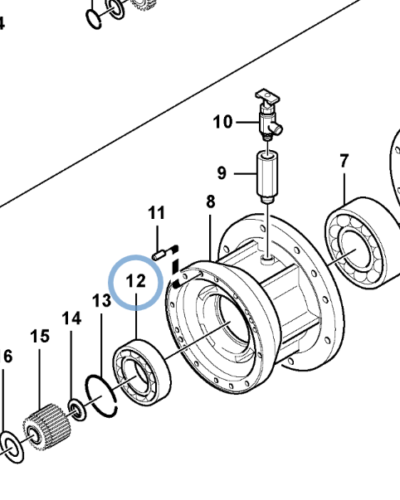 14558674 ROLLER BEARING 14558674 ROLLER BEARING