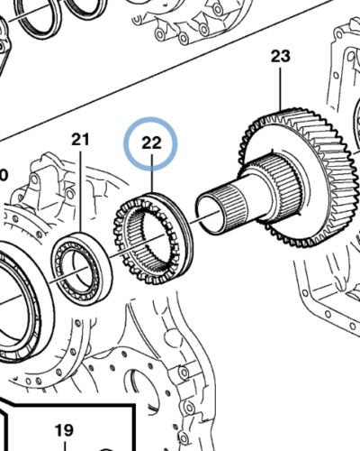 11144262 ENGAGING SLEEVE 11144262 ENGAGING SLEEVE