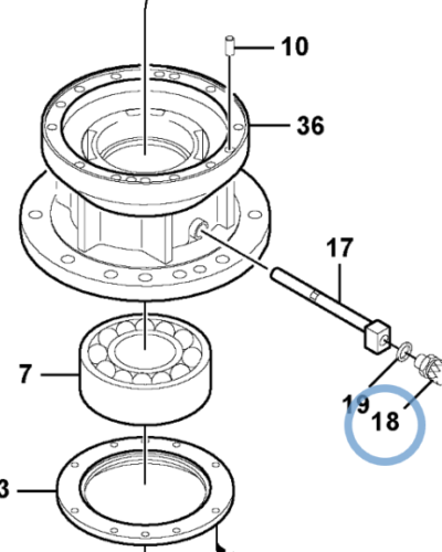 14521728 DRAINING VALVE 14521728 DRAINING VALVE
