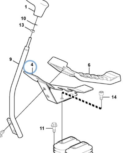 14521979 CONTROL LEVER 14521979 CONTROL LEVER