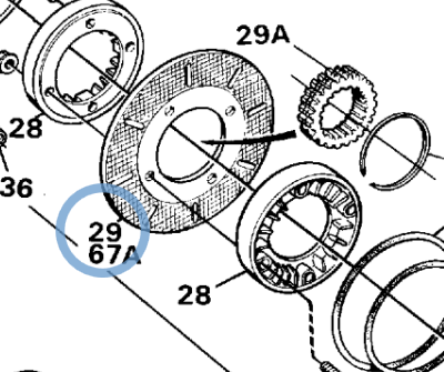 11035574 FRICTION DISC 11035574 FRICTION DISC