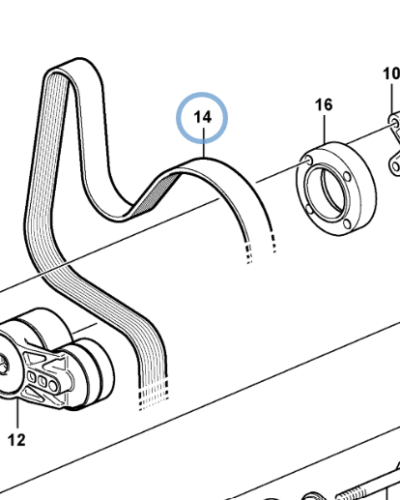 15078671 MULTI-RIB BELT 15078671 MULTI-RIB BELT