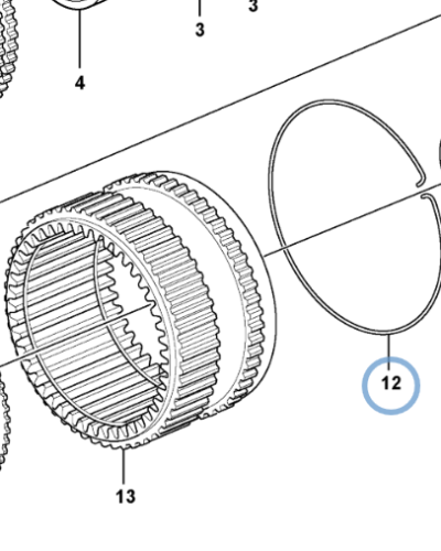 15080046 LOCK RING 15080046 LOCK RING