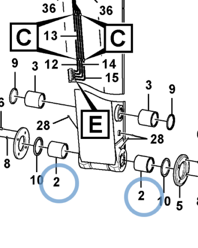 14570425 BUSHING 14570425 BUSHING