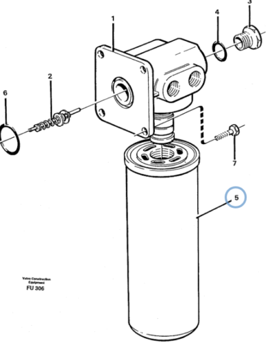 11448509 OIL FILTER GEAR BOX 11448509 OIL FILTER GEAR BOX