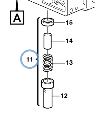11700271 DELIVERY VALVE 11700271 DELIVERY VALVE