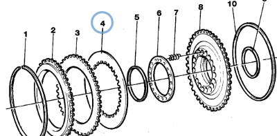 11037469 FRICTION DISC 11037469 FRICTION DISC