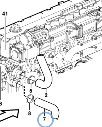 15098233 RADIATOR HOSE 15098233 RADIATOR HOSE
