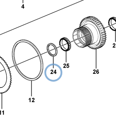 11037622 WEAR RING 11037622 WEAR RING
