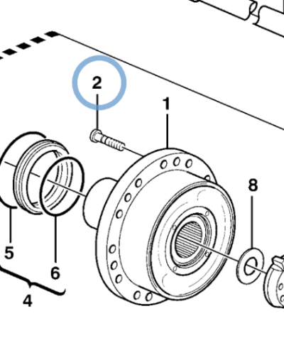 15107881 WHEEL STUD 15107881 WHEEL STUD