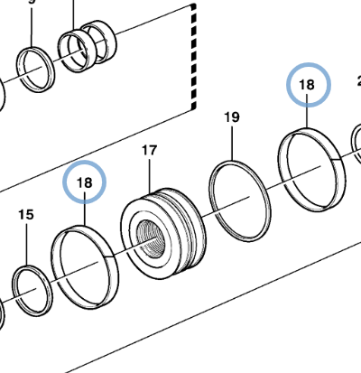 11107254 GUIDE RING 11107254 GUIDE RING