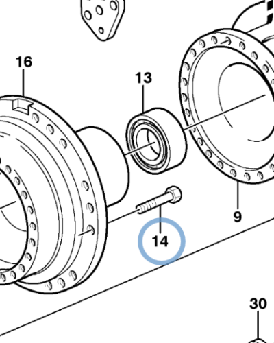 15123158 WHEEL STUD 15123158 WHEEL STUD