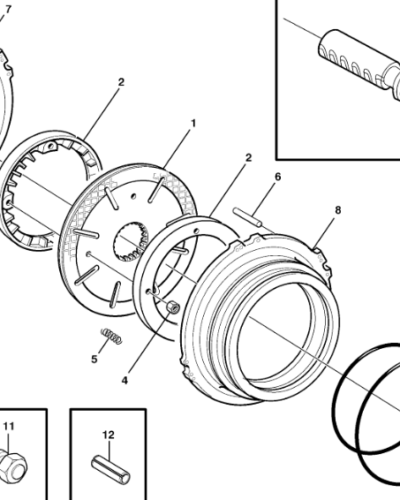 11703544 FRICTION DISC 11703544 FRICTION DISC