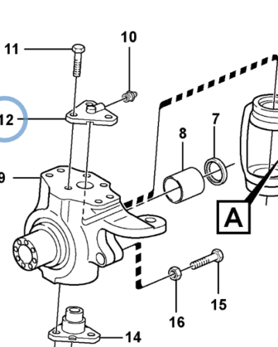 15129290 KING PIN KIT 15129290 KING PIN KIT