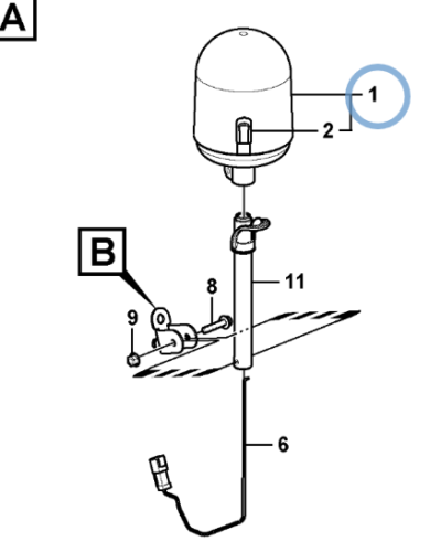 11170101 ROTATING BEACON 11170101 ROTATING BEACON