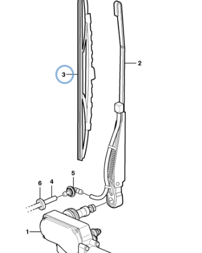 11170171 WINDSCREEN WIPER BLADE 11170171 WINDSCREEN WIPER BLADE