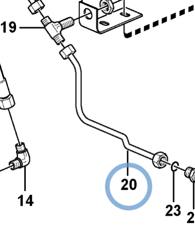 11172470 BRAKE PIPE 11172470 BRAKE PIPE