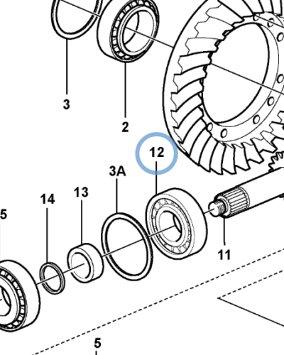 15164989 ROLLER BEARING 15164989 ROLLER BEARING