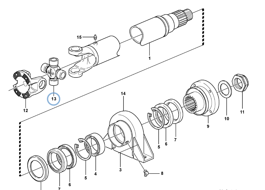 11708996 U-JOINT KIT 11708996 U-JOINT KIT