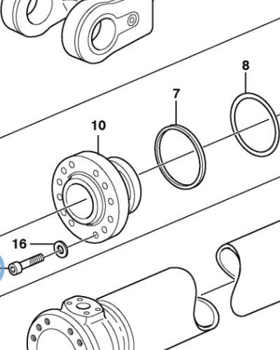 15162235 SEALING KIT LIFTING CYLINDER 15162235 SEALING KIT LIFTING CYLINDER