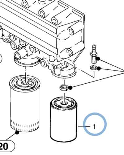 11706667 FUEL FILTER 11706667 FUEL FILTER