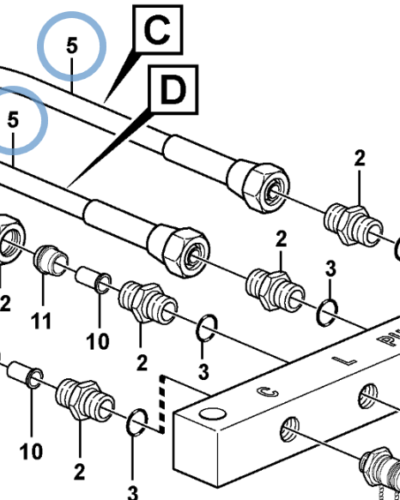 11173462 HOSE ASSEMBLY 11173462 HOSE ASSEMBLY